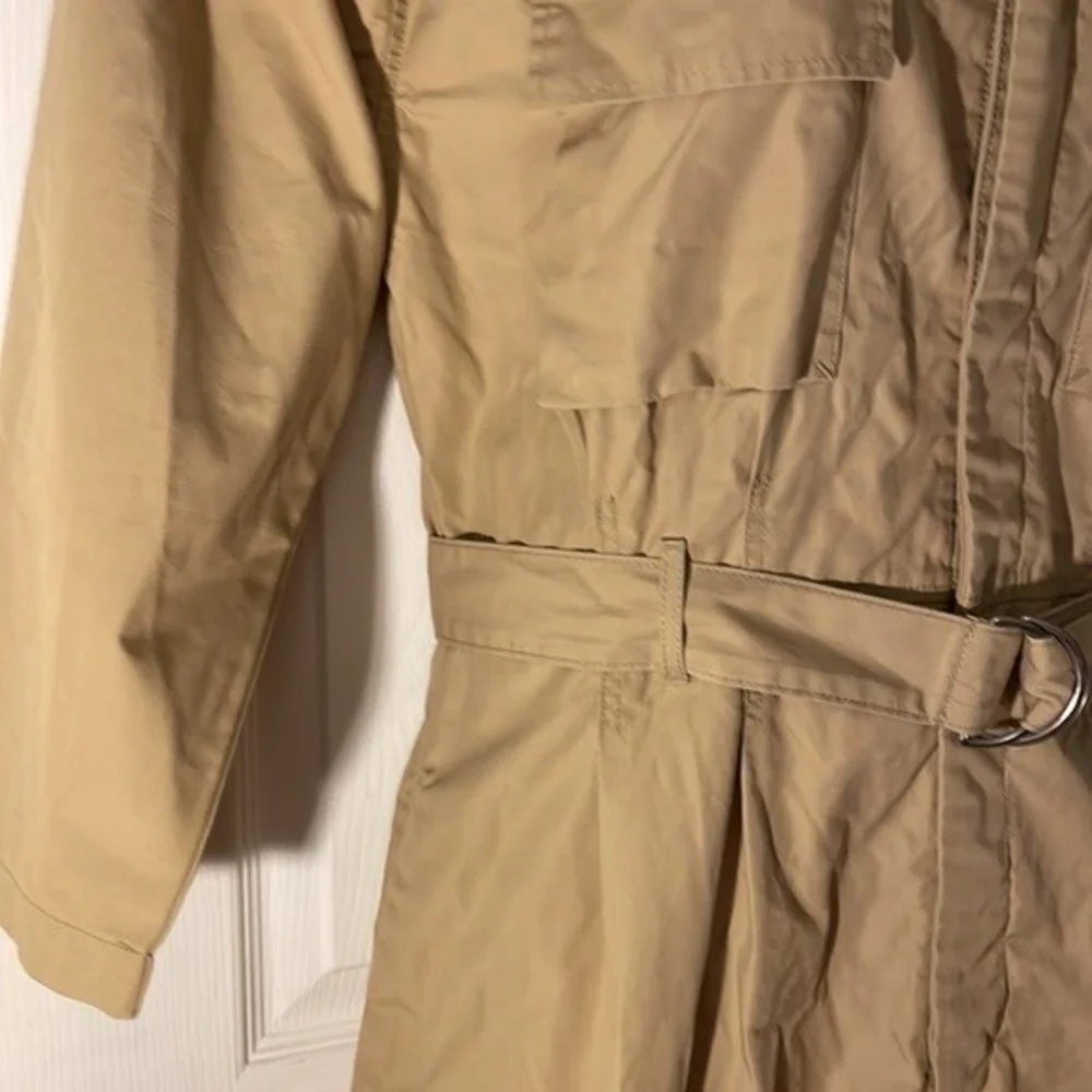 Levi’s Khaki Camel Belted Flight Suit XL - Picture 5 of 10